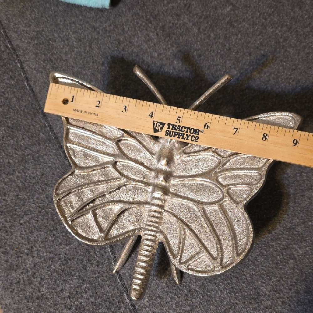 Silver Butterfly Decor - Picture 5 of 6